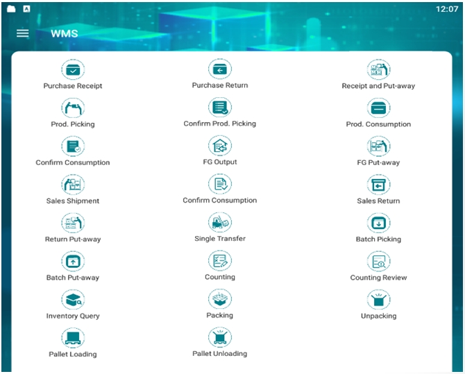 WMS Barcode & AGV Robot